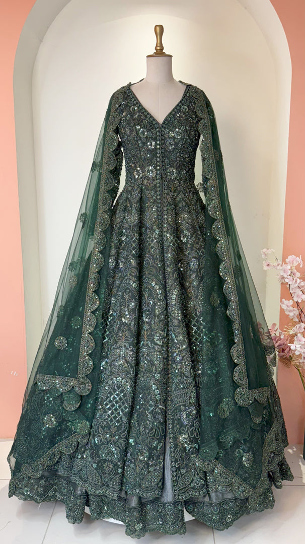 Mastani Bridal lehenga  Malgudi designs
