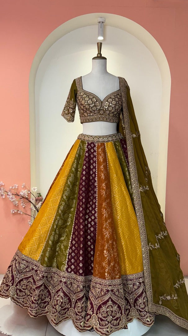 Bridal lehenga