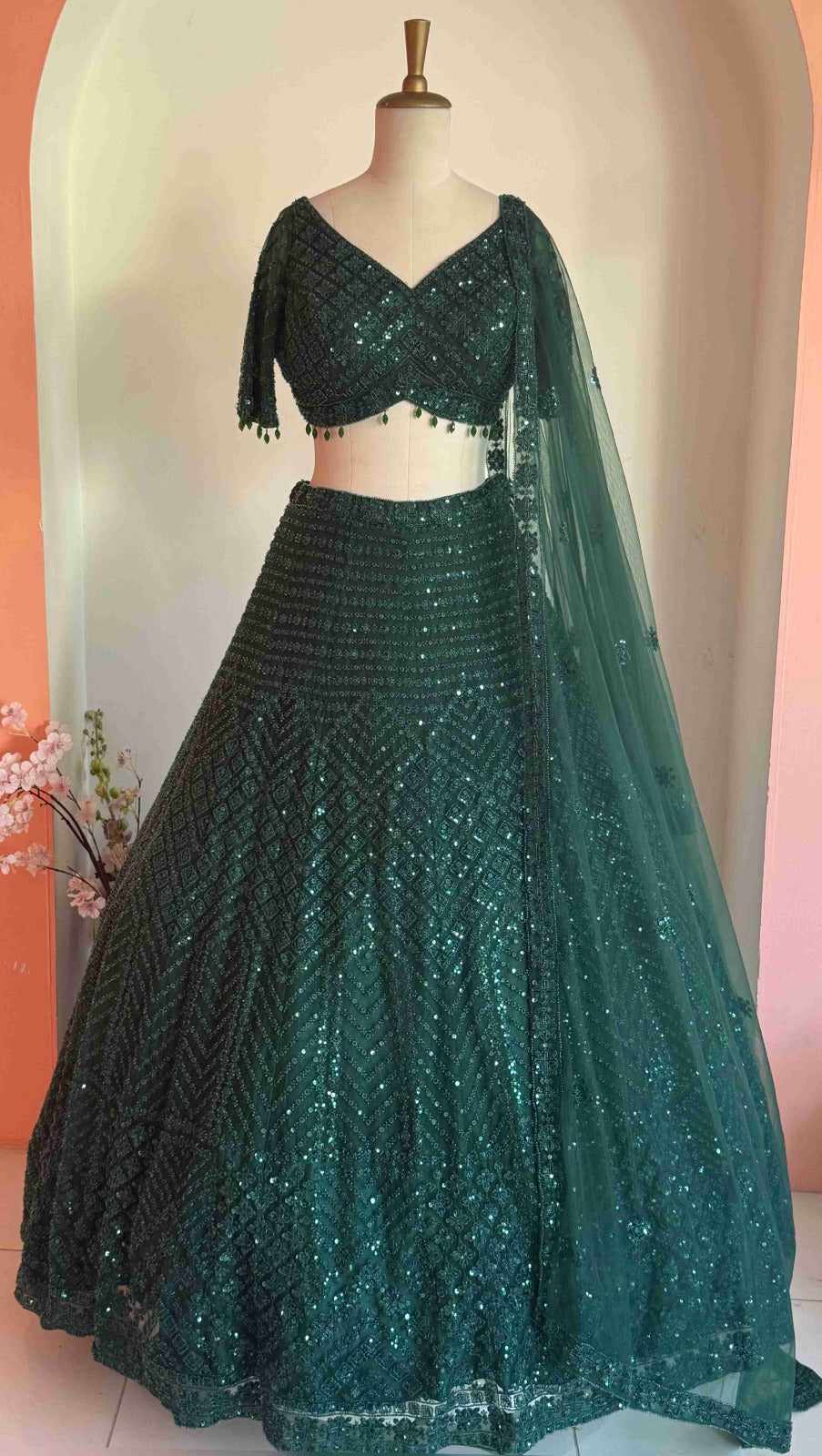 Bridal lehenga