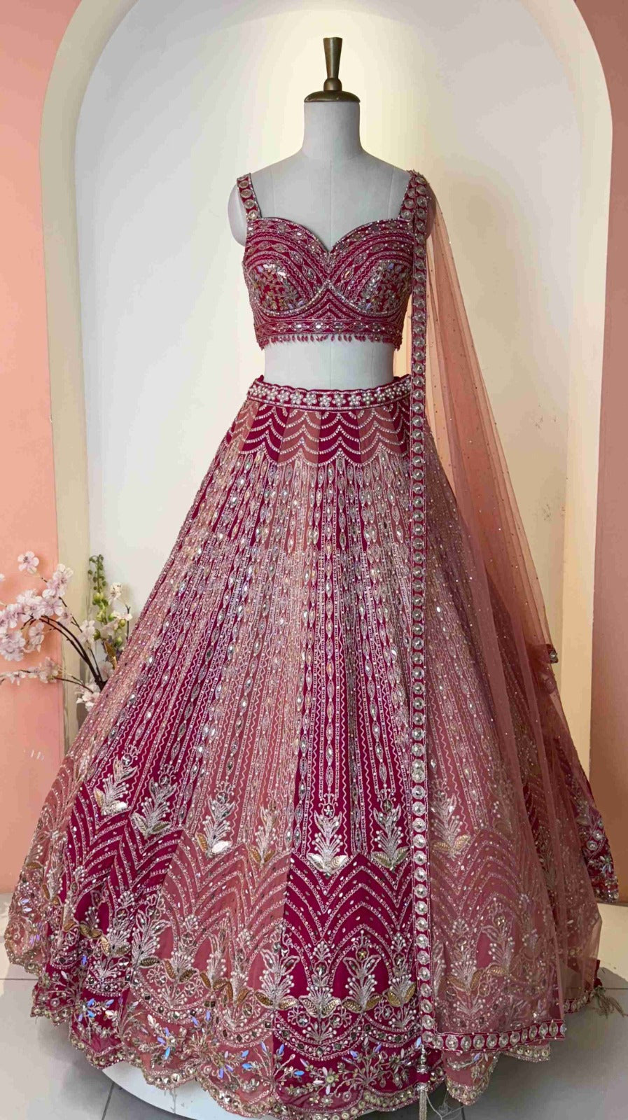 Bridal lehenga