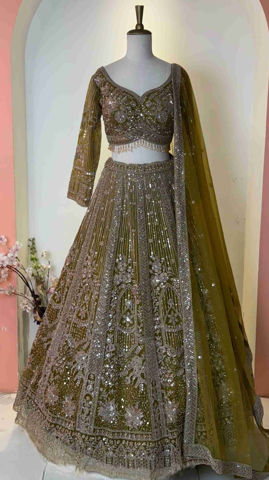 Bridal lehenga