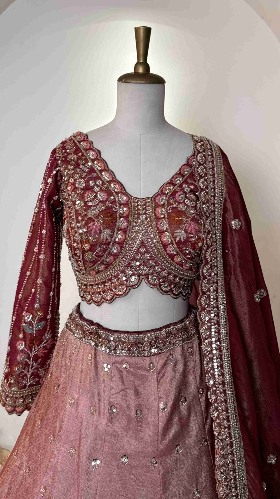 Bridal lehenga