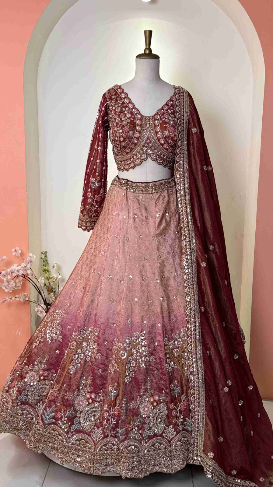 Bridal lehenga
