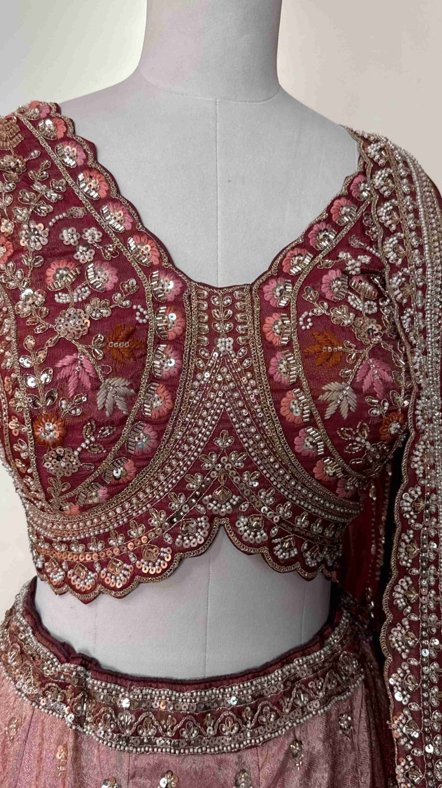 Bridal lehenga
