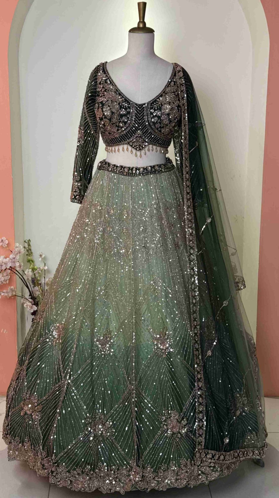 Bridal lehenga