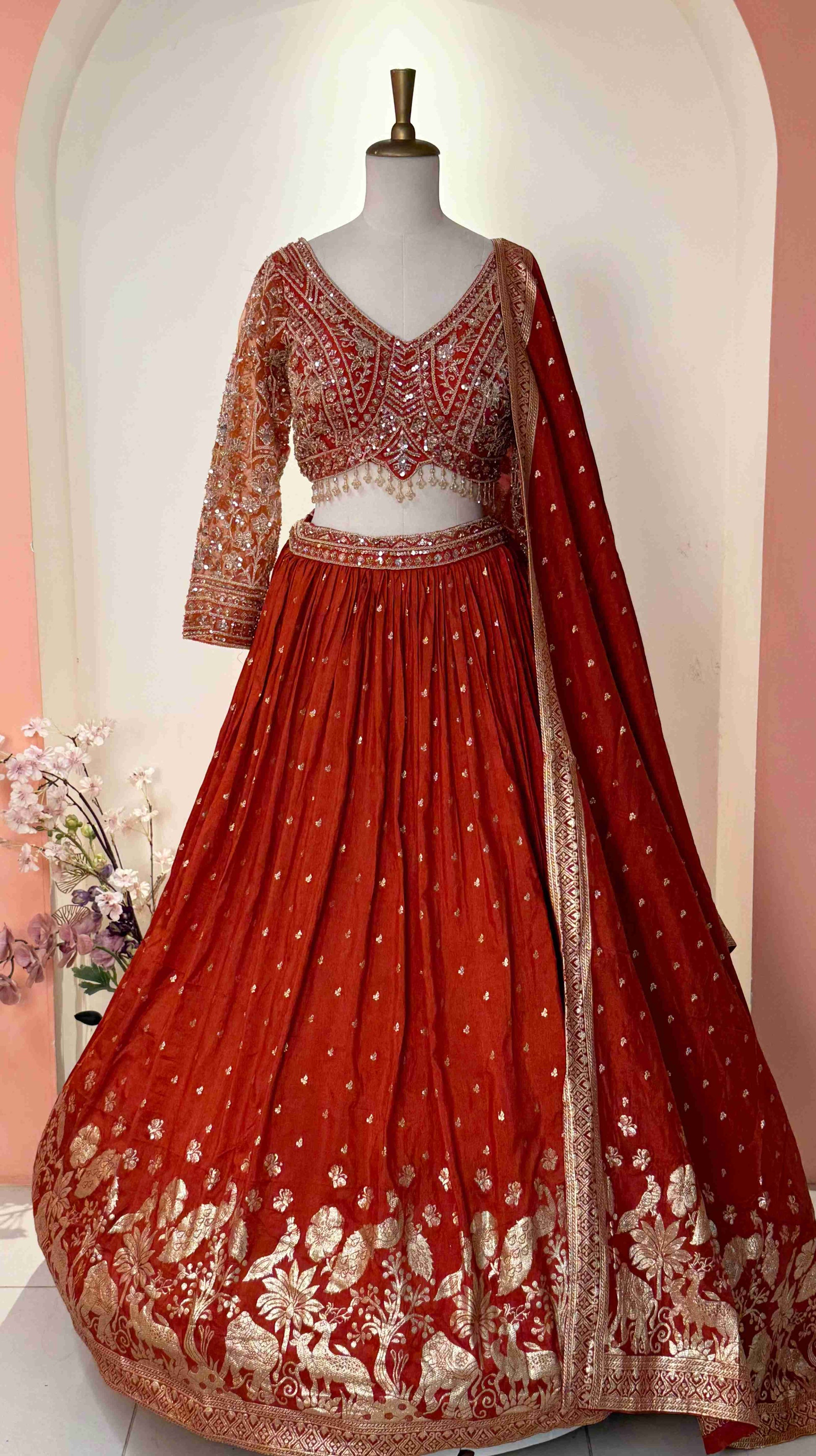 Bridal lehenga