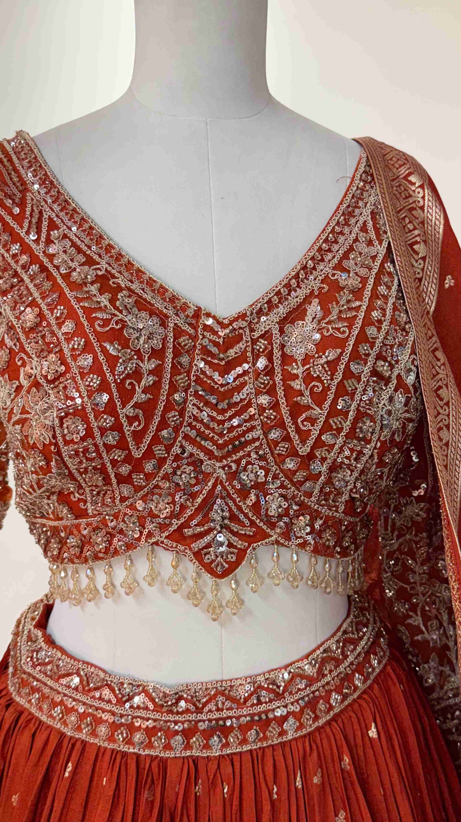 Bridal lehenga