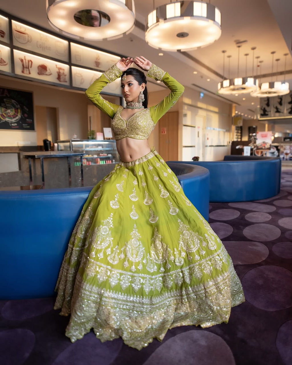 Bridal lehenga