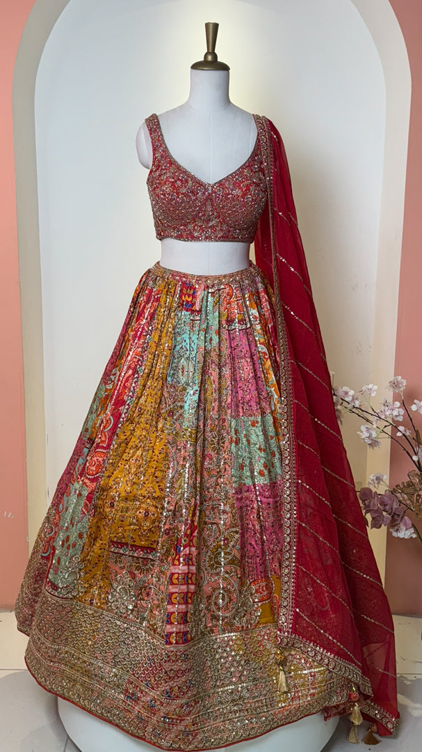 Bridesmaid lehenga