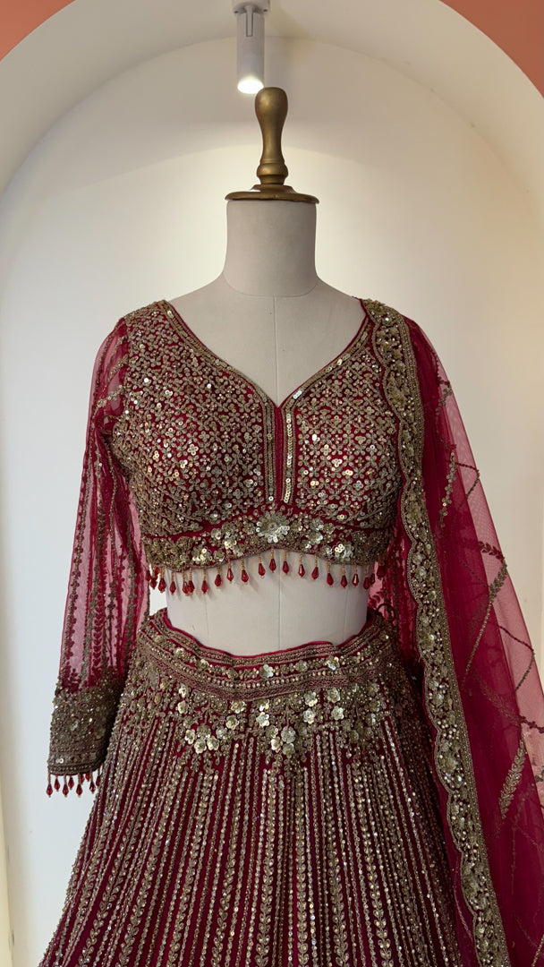 Bridal lehenga
