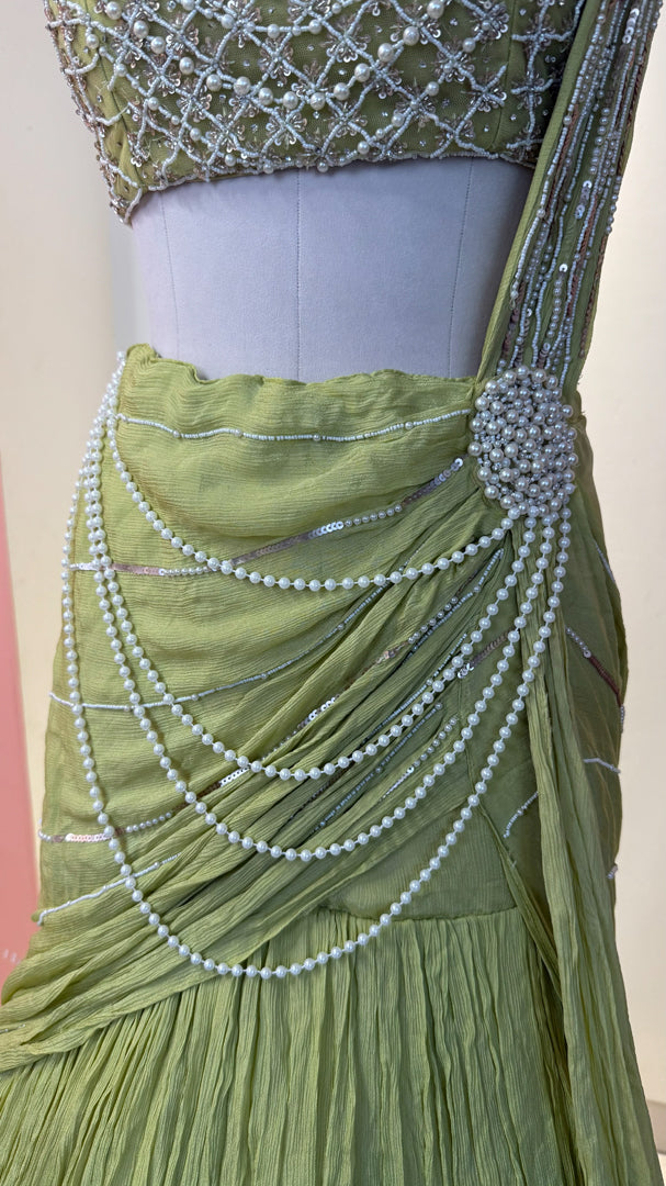 Draped sarees