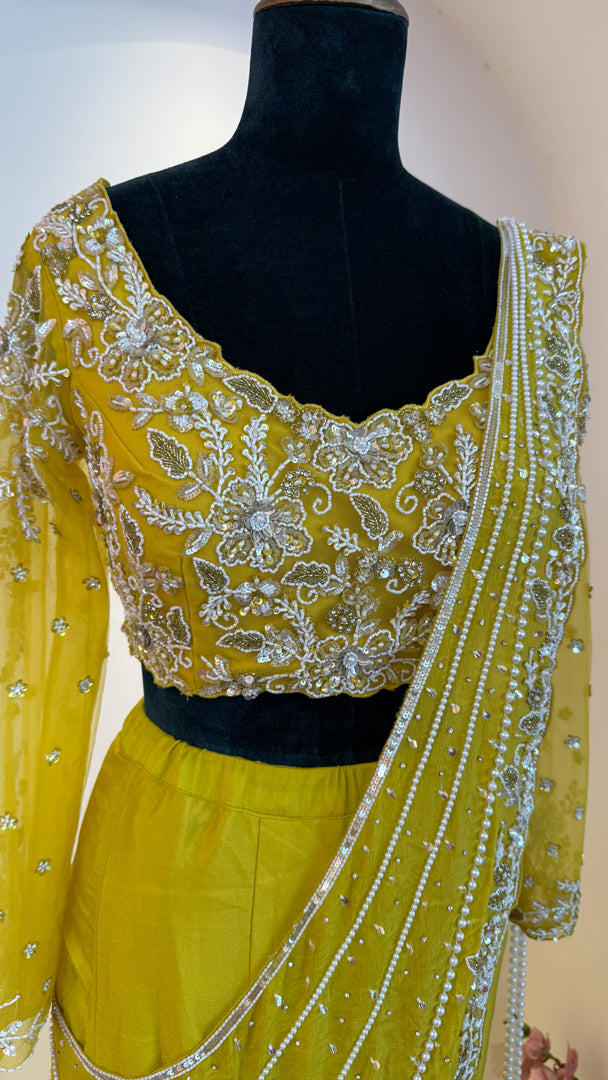Draped sarees