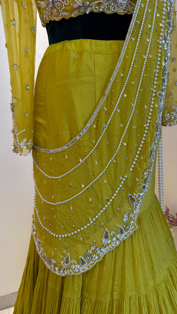 Draped sarees