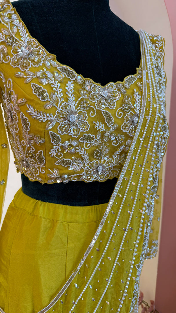 Draped sarees