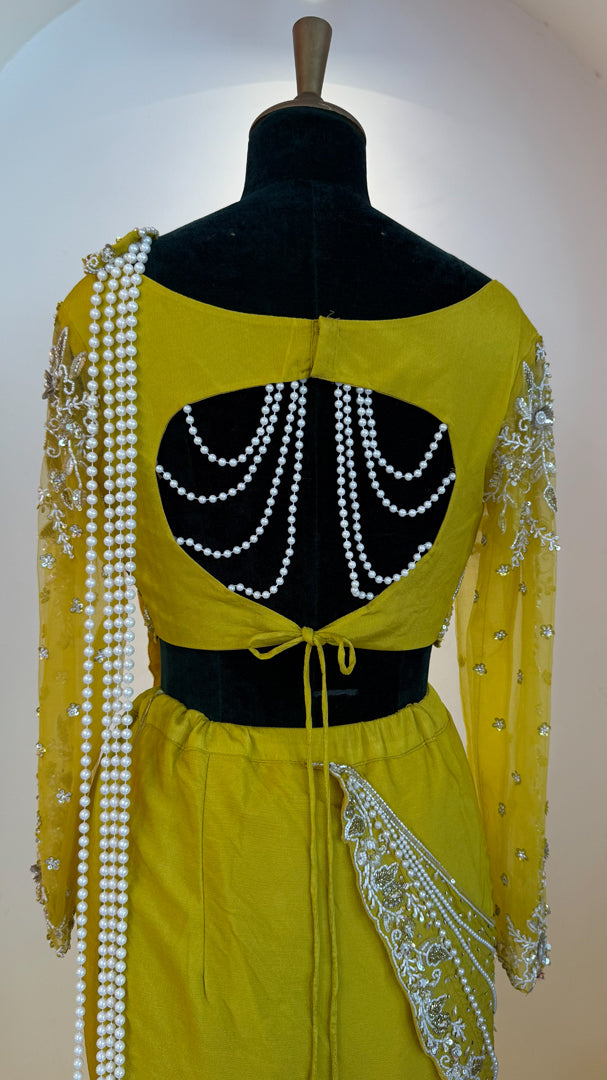 Draped sarees