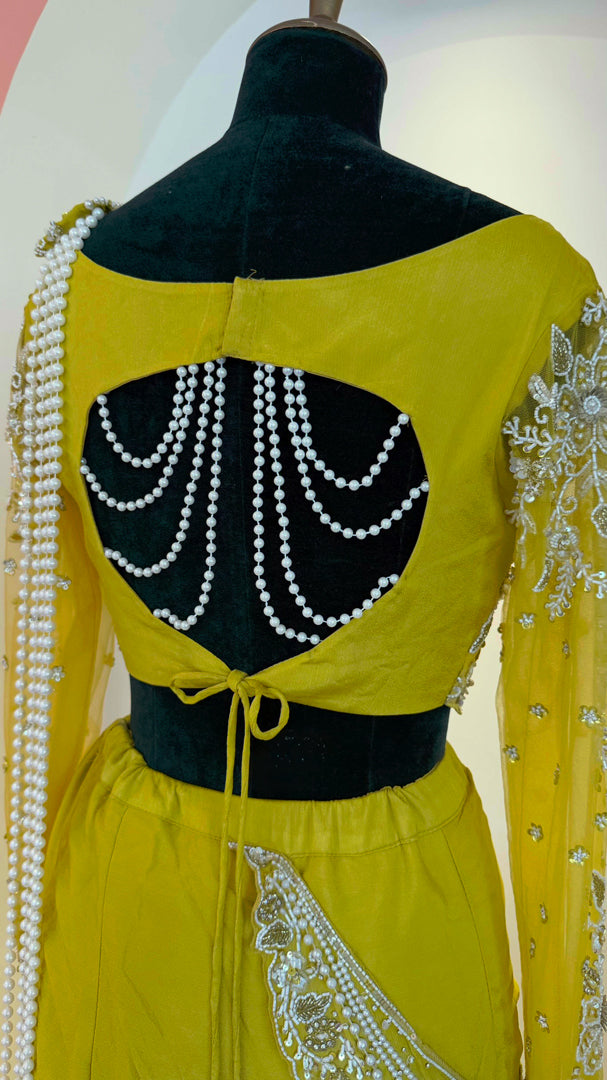 Draped sarees