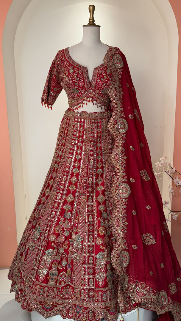 Bridal lehenga