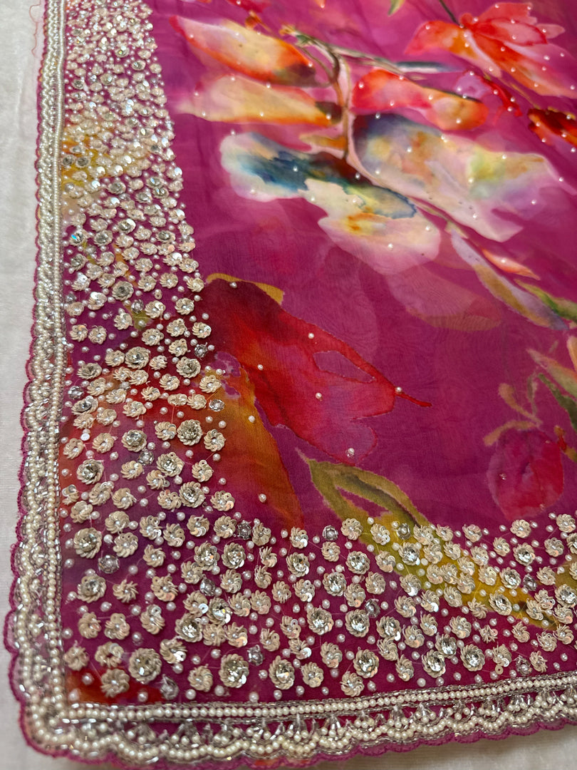Bridesmaid saree