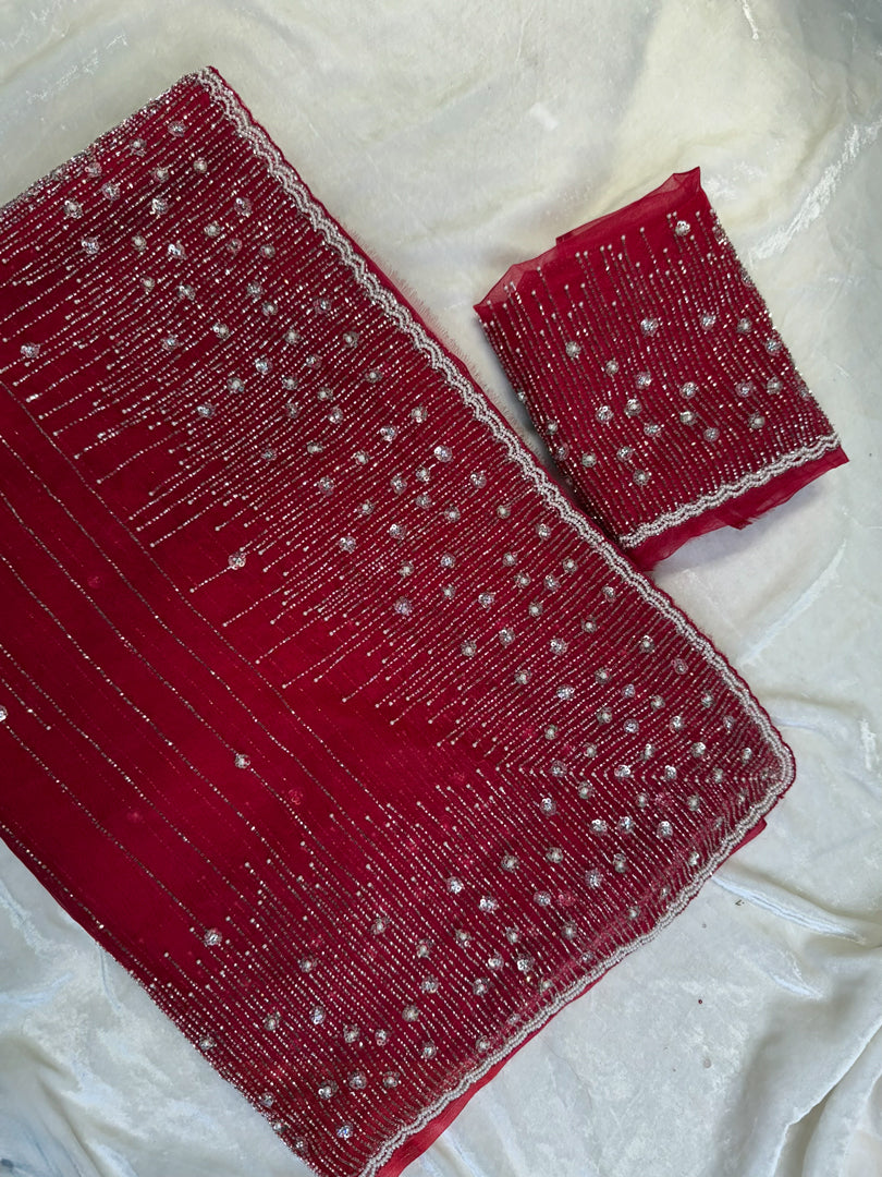 Bridal saree