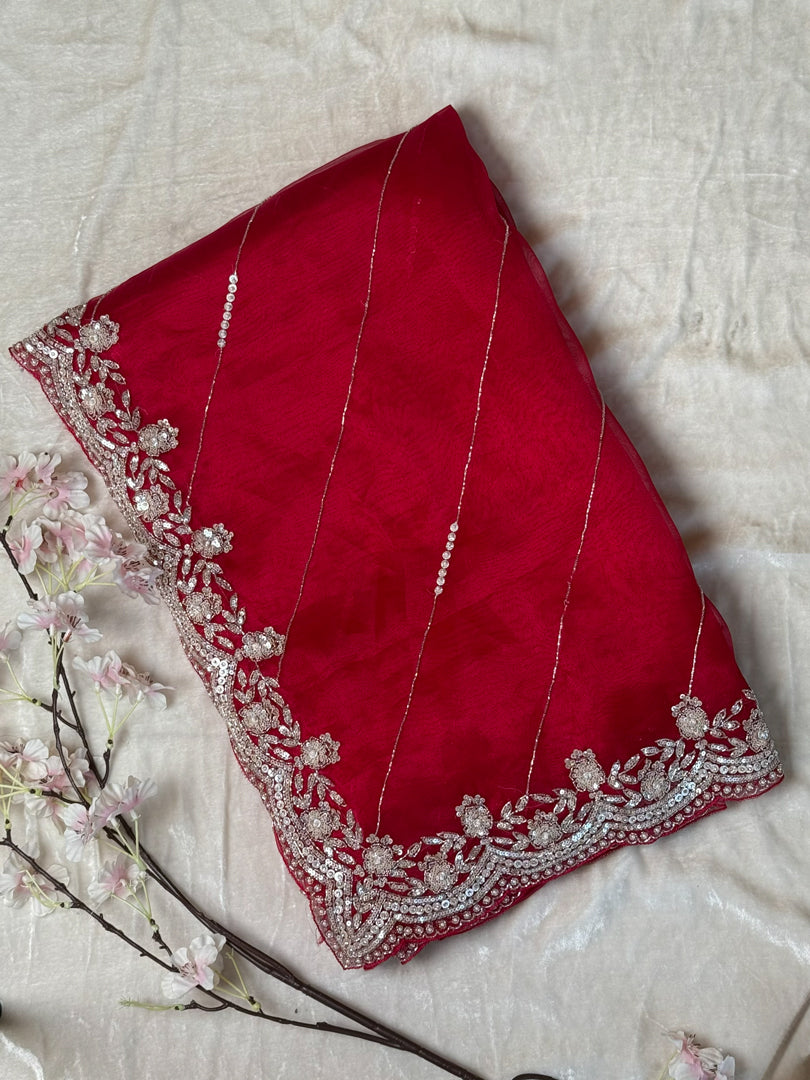 Bridal saree