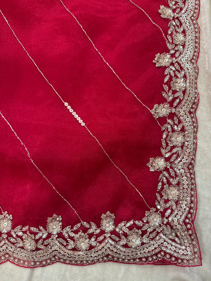 Bridal saree