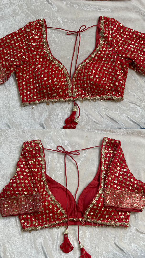 Bridal saree
