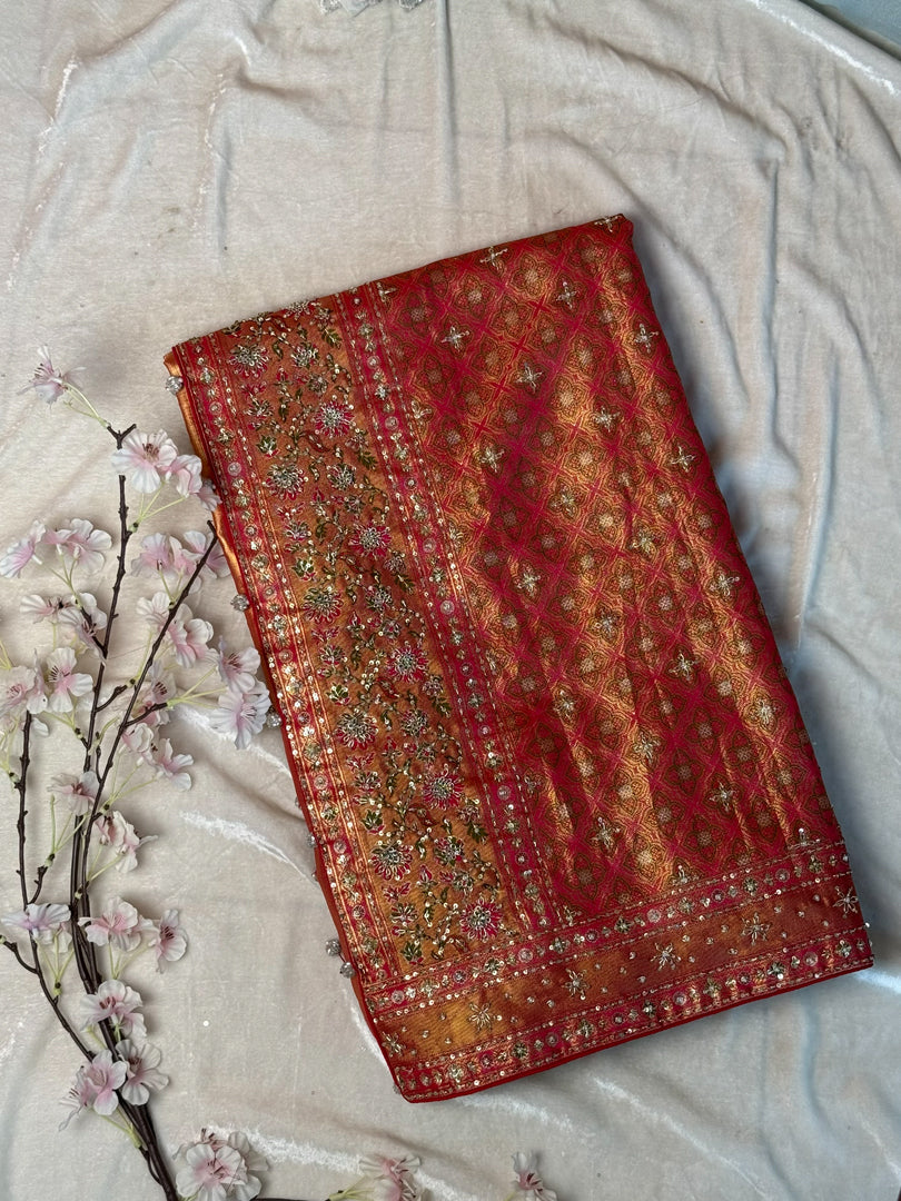 Bridal saree