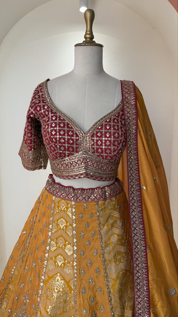 Bridal lehenga