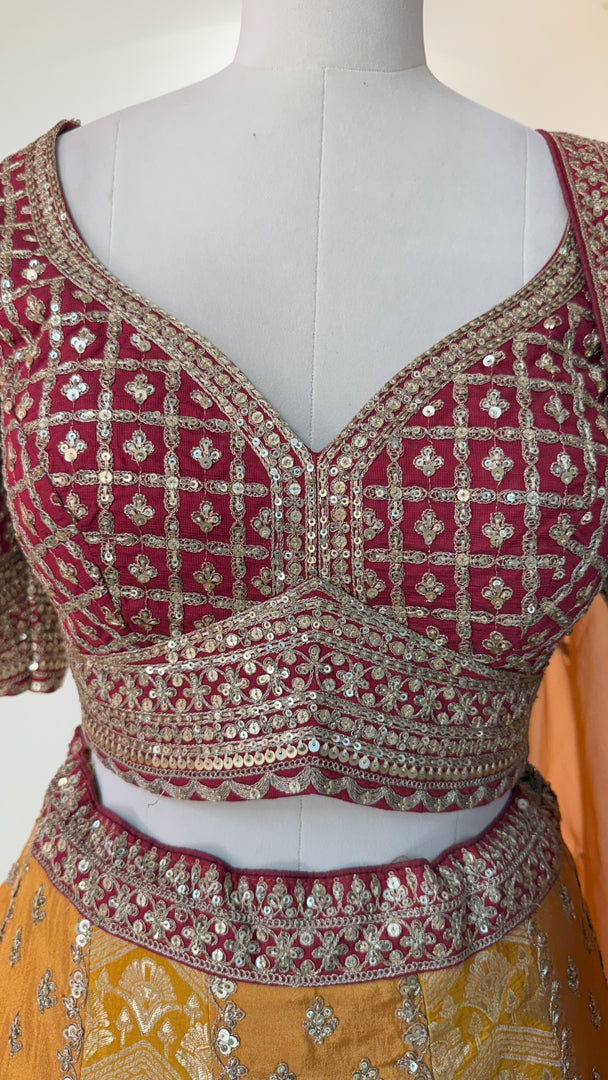 Bridal lehenga