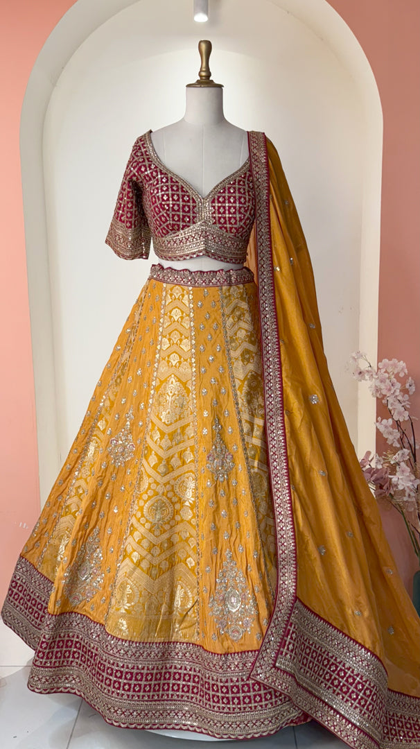Bridal lehenga