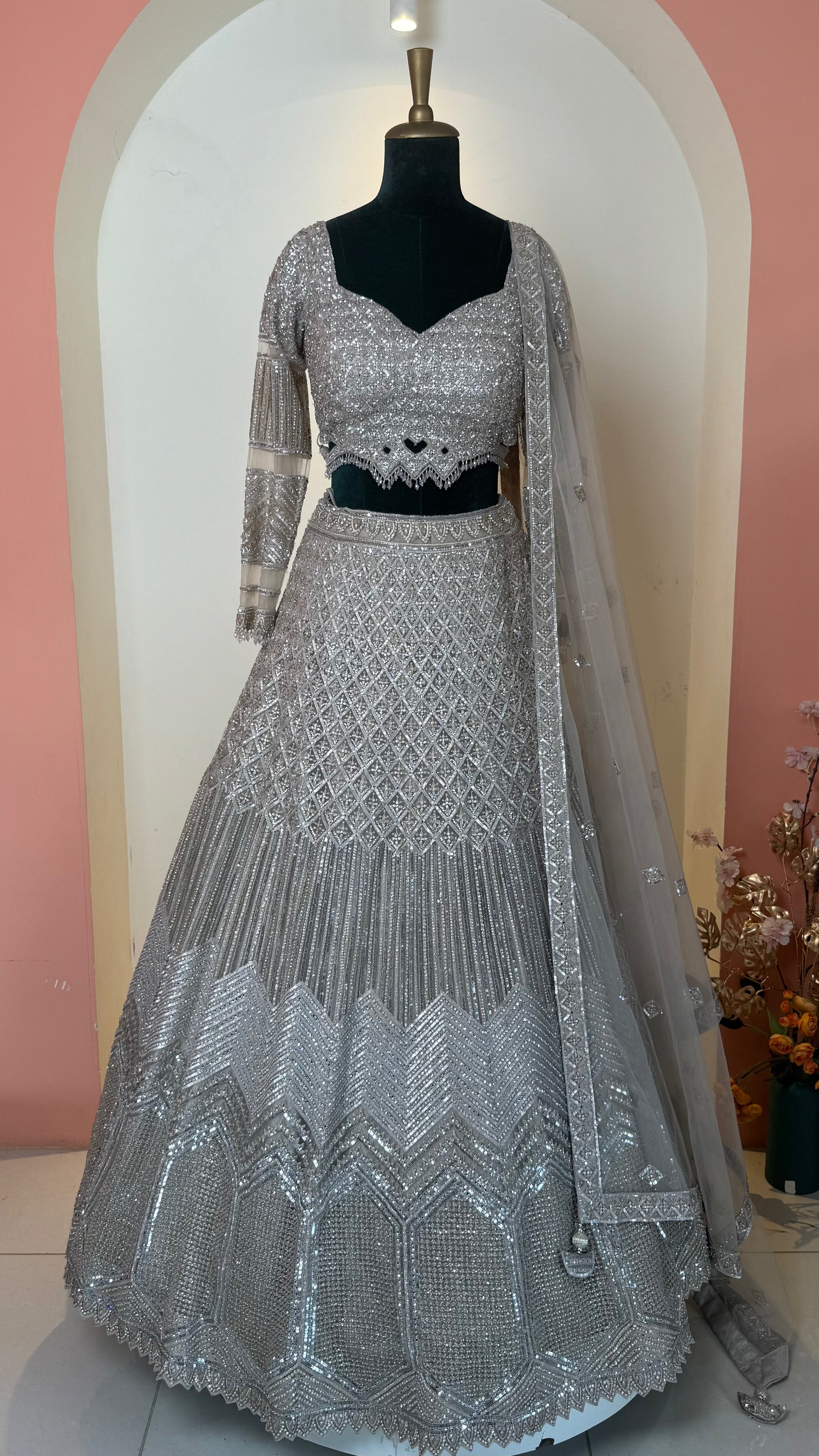 Bridal lehenga