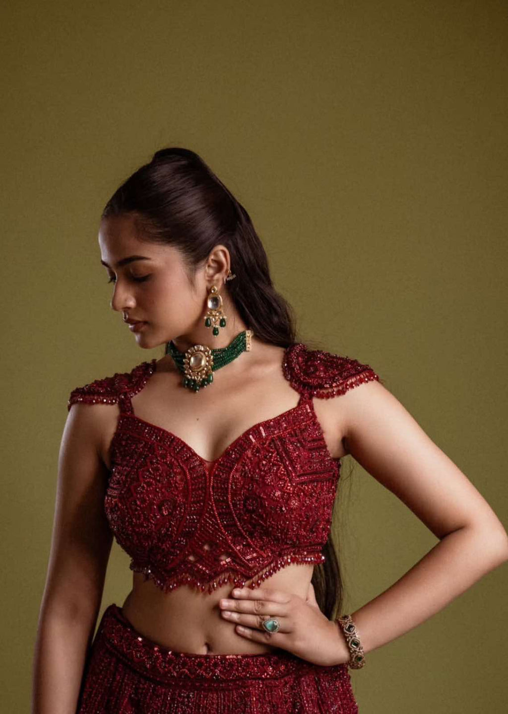 Bridal lehenga