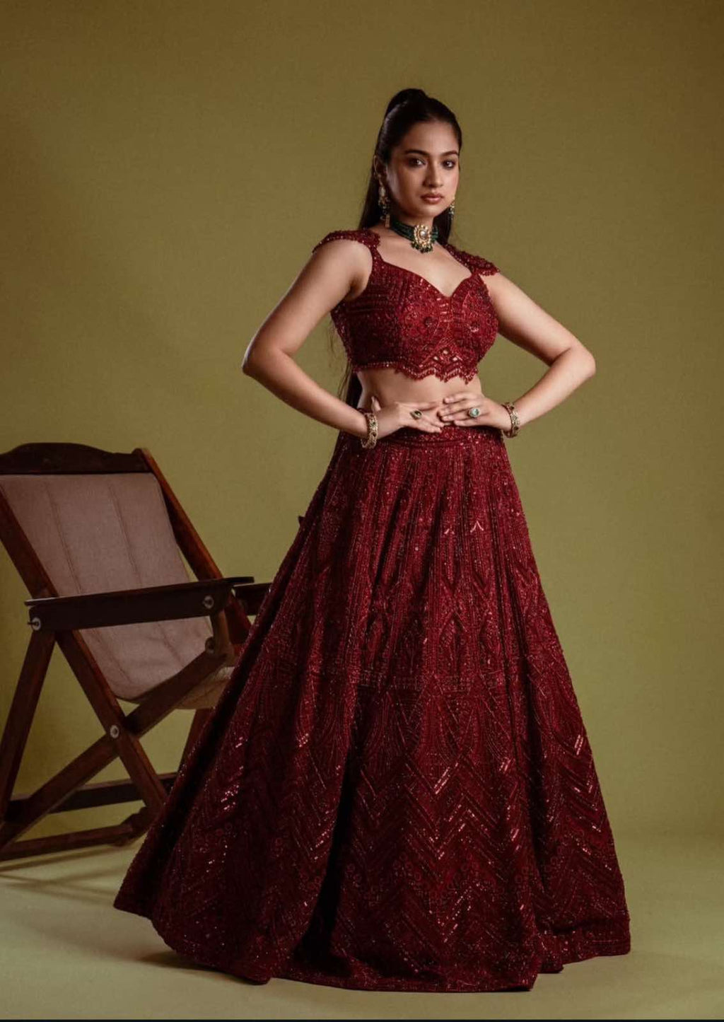 Bridal lehenga