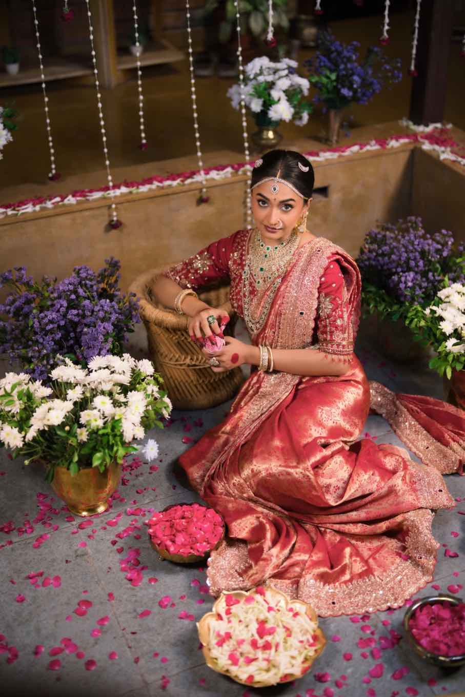 Bridal saree