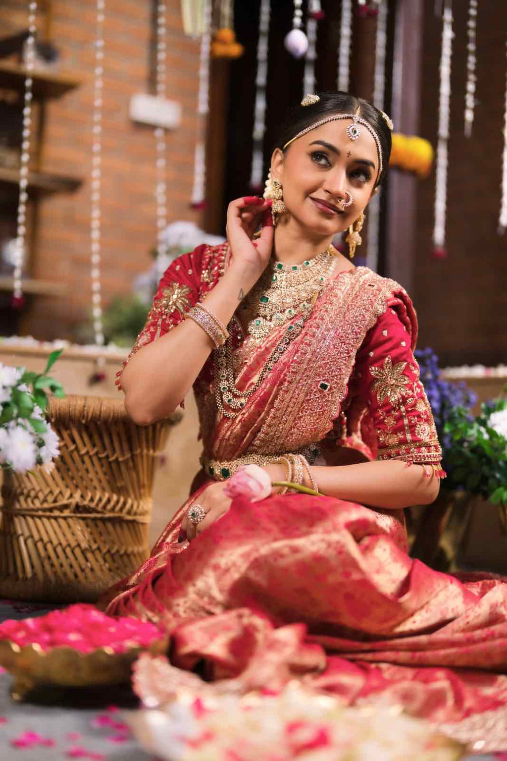Bridal saree