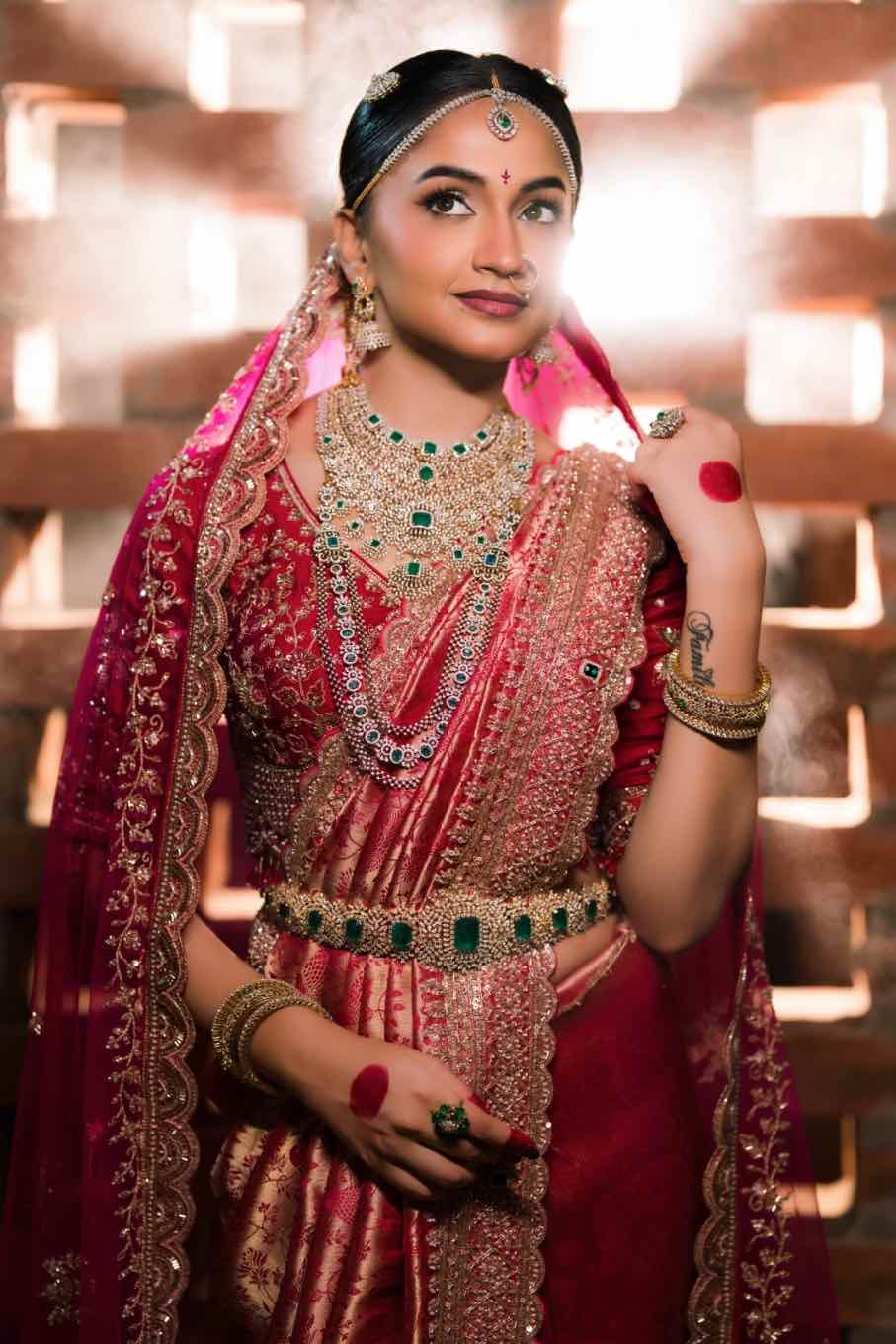 Bridal saree