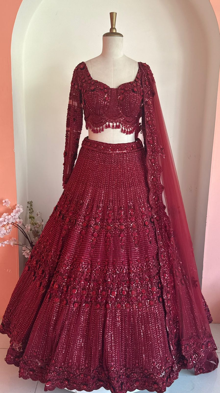 Bridal lehenga