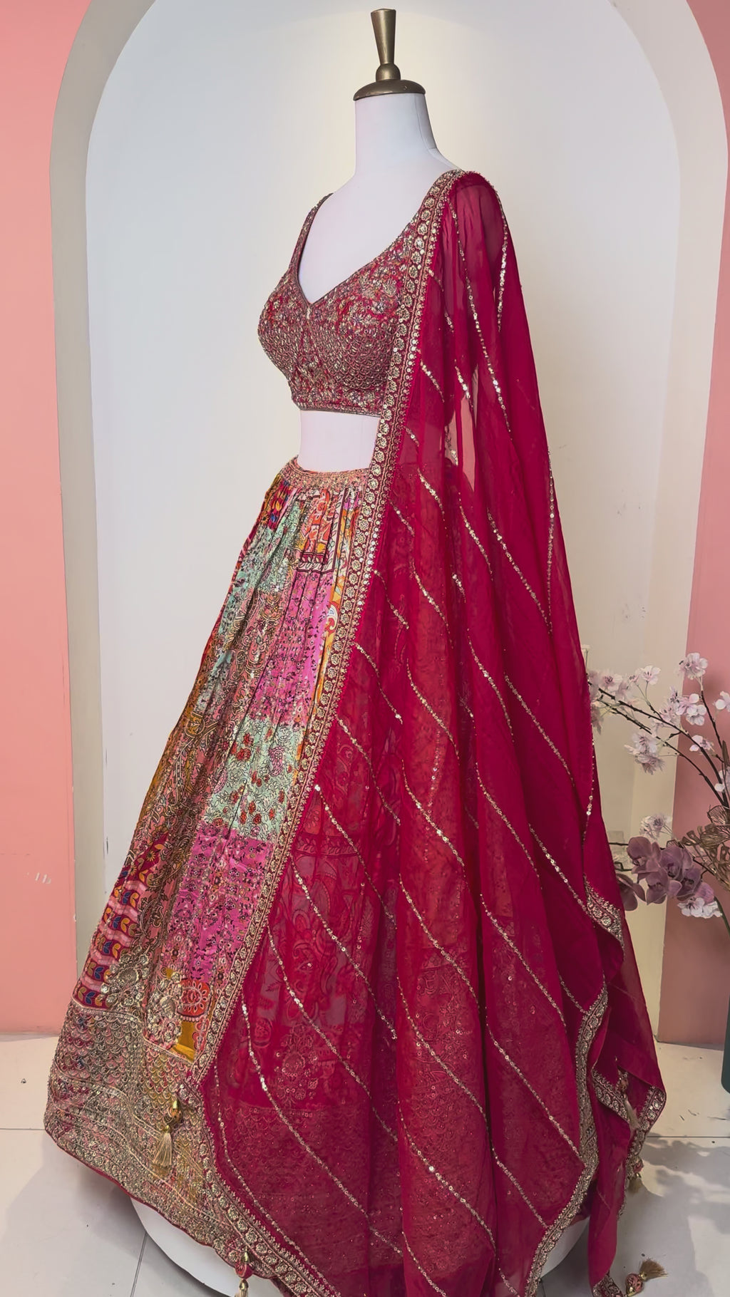 Bridesmaid lehenga