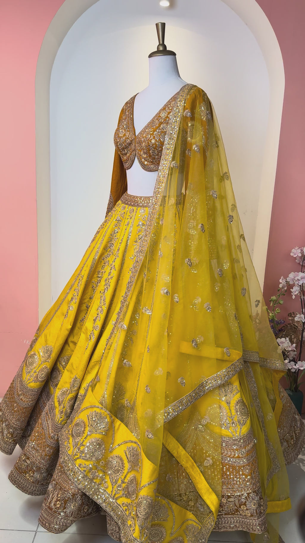 Bridal lehenga