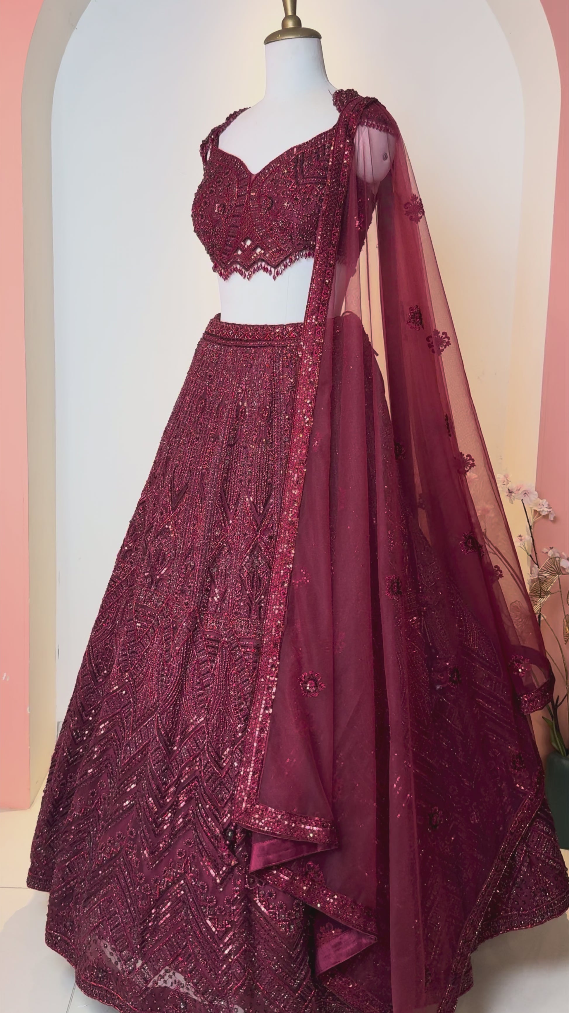Bridal lehenga