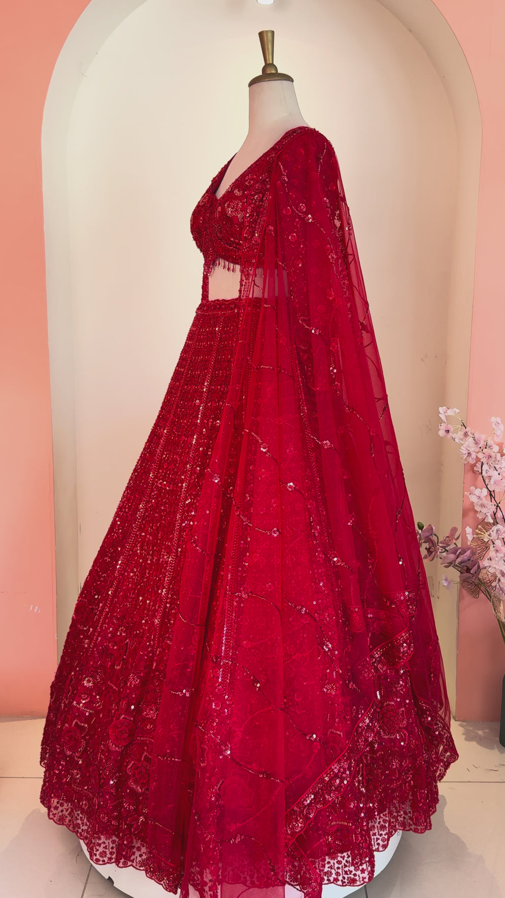 Bridal lehenga