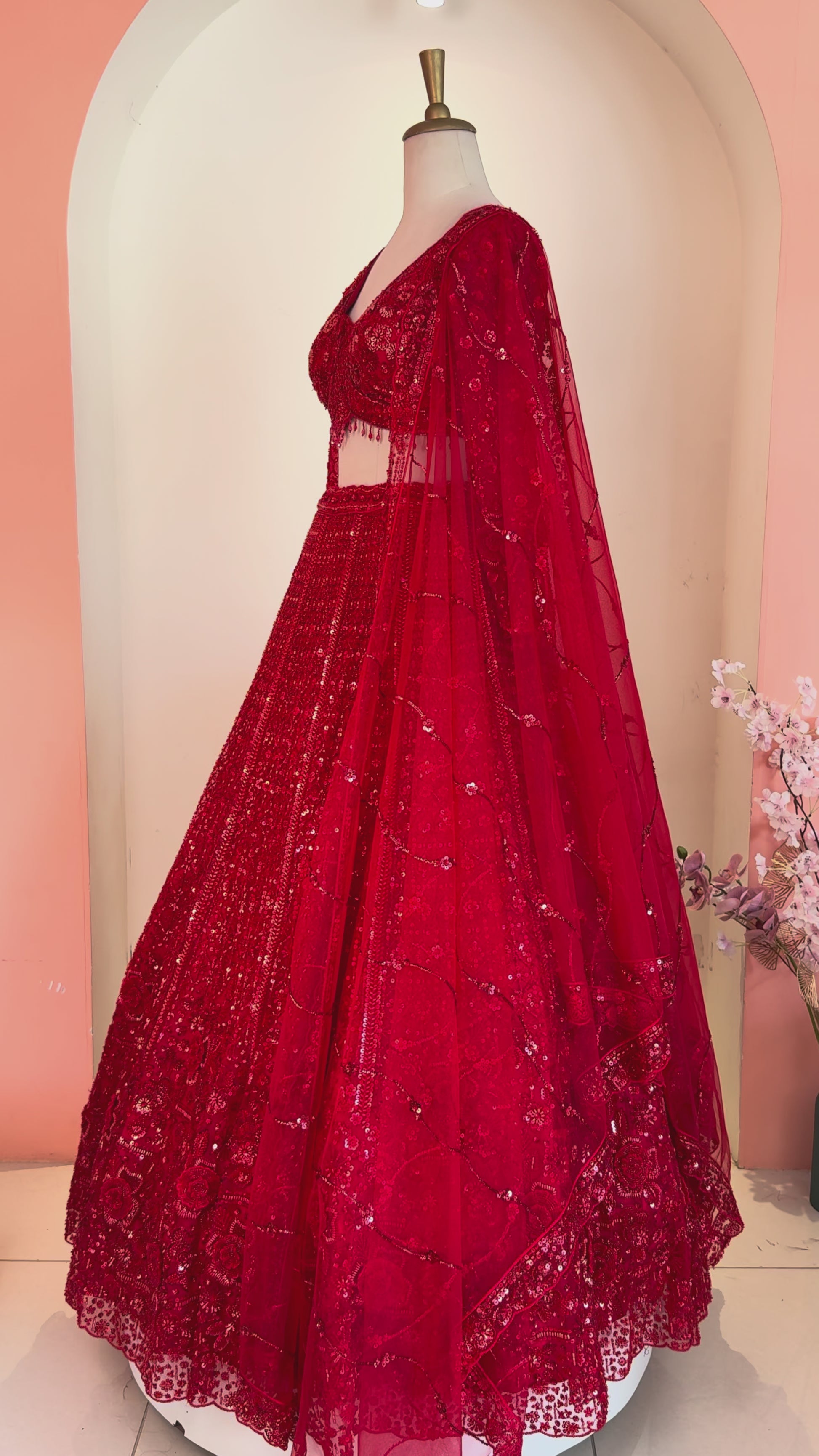 Bridal lehenga