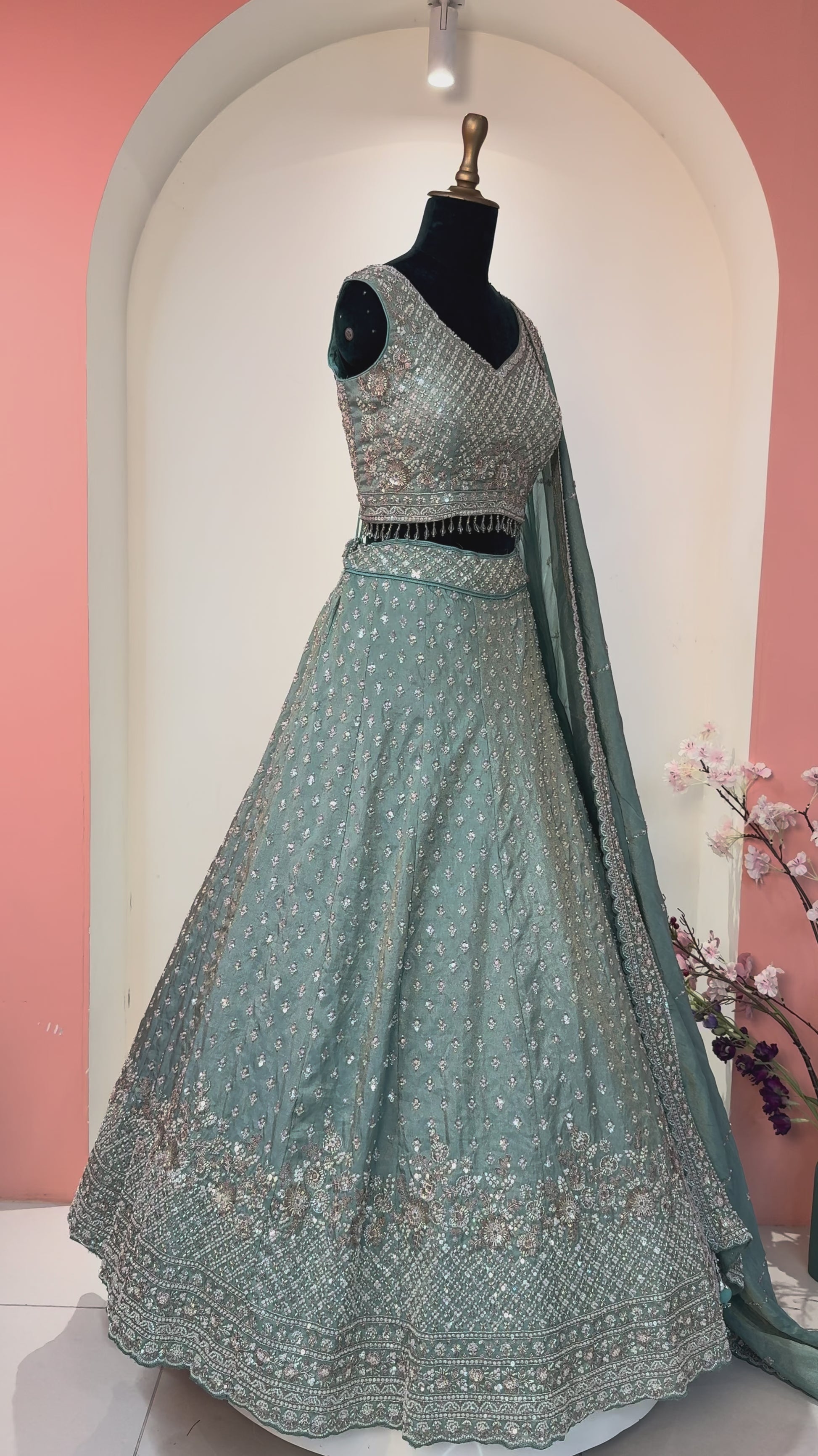 Bridal lehenga