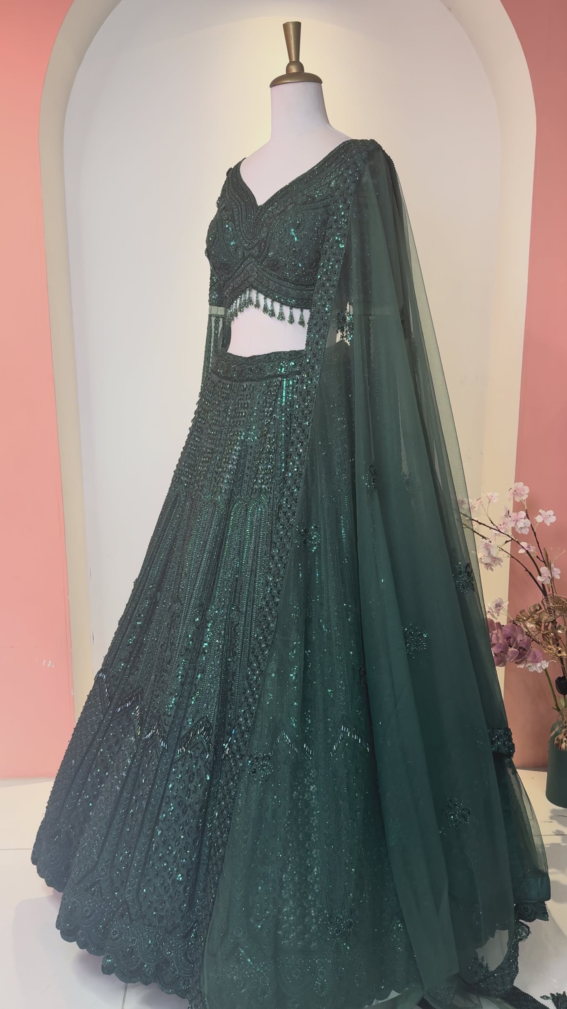 Bridal lehenga