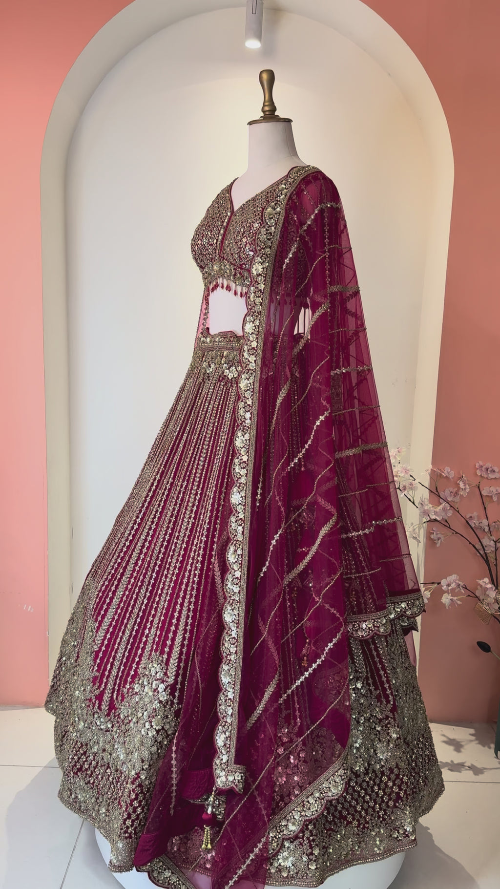Bridal lehenga