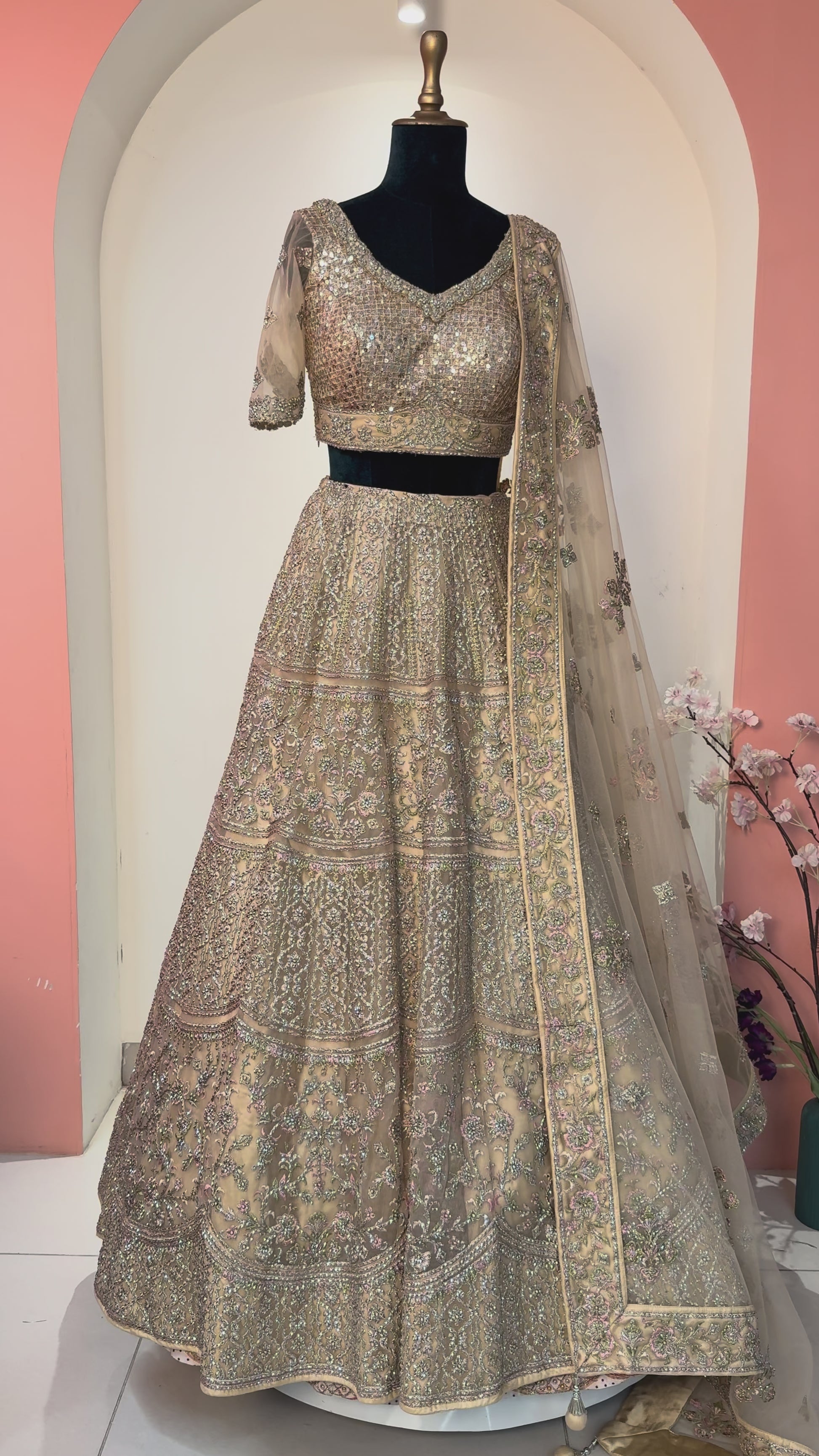 Bridal lehenga
