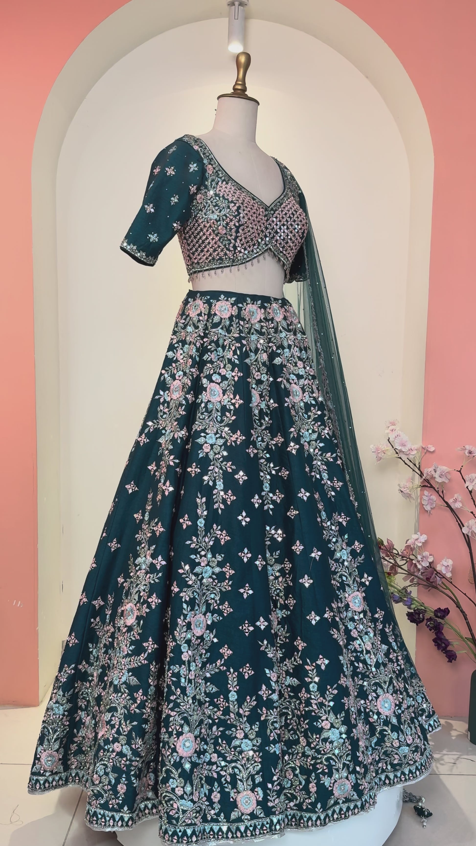 Bridal lehenga