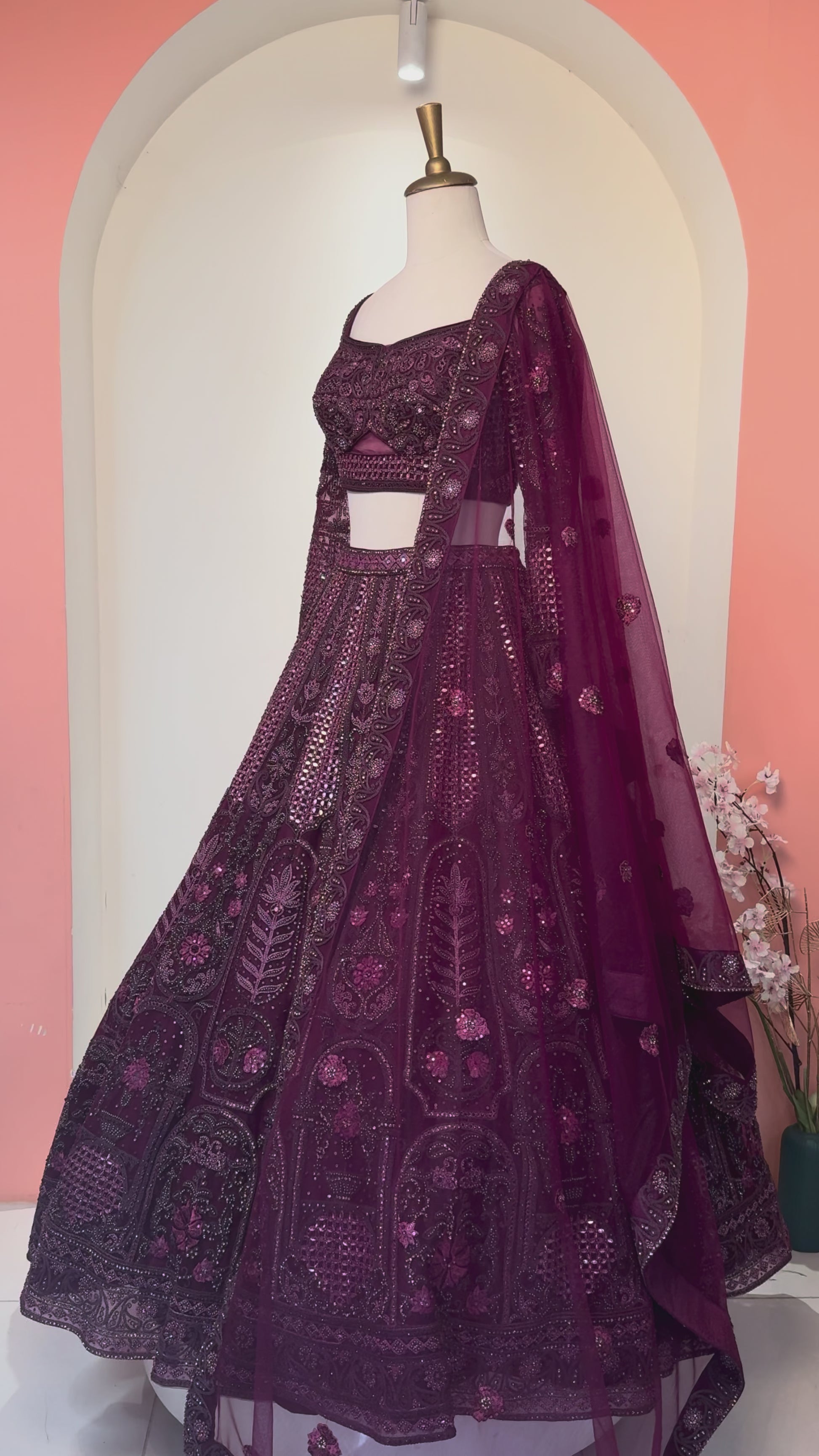 Bridal lehenga