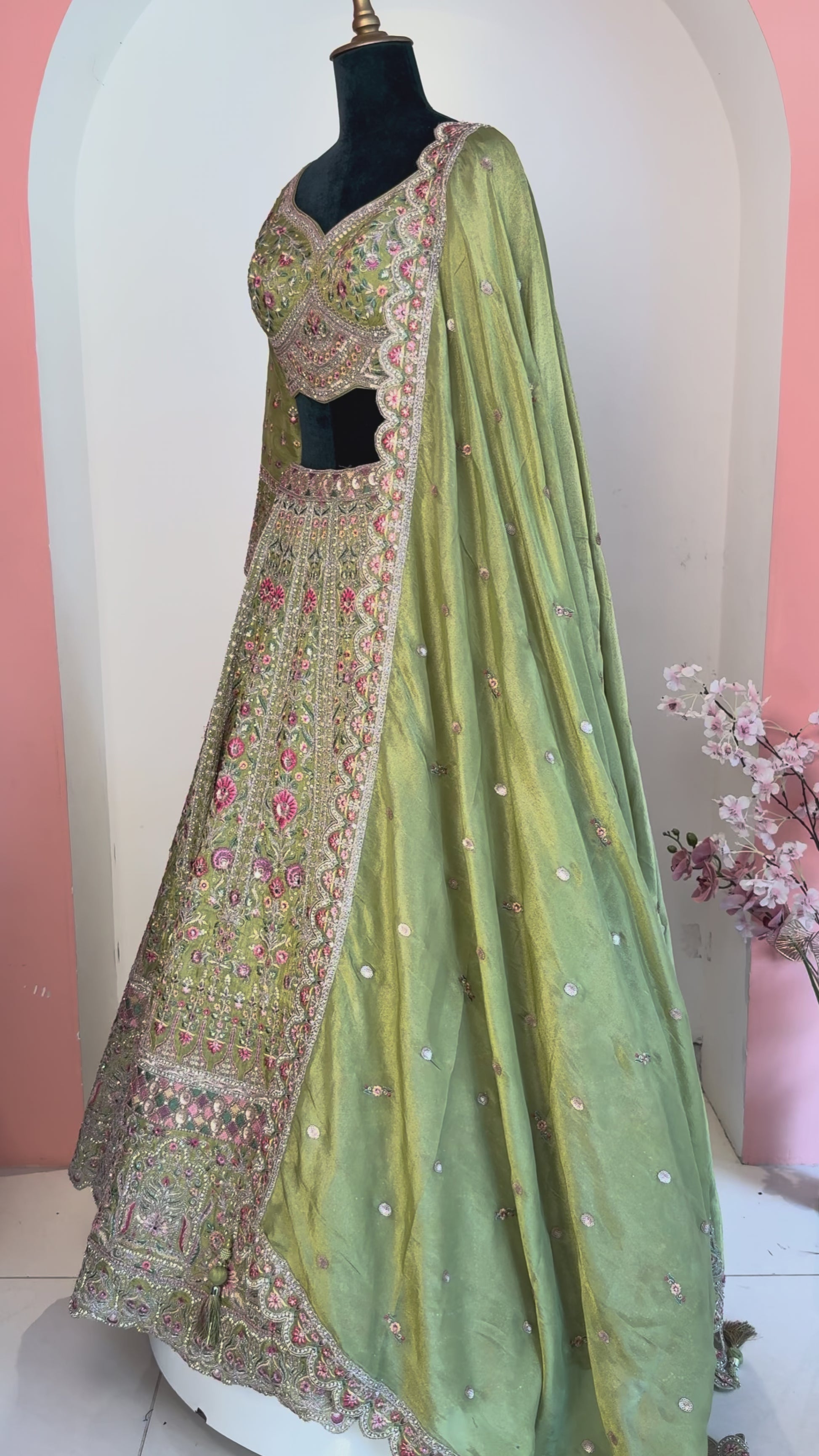 Bridal lehenga