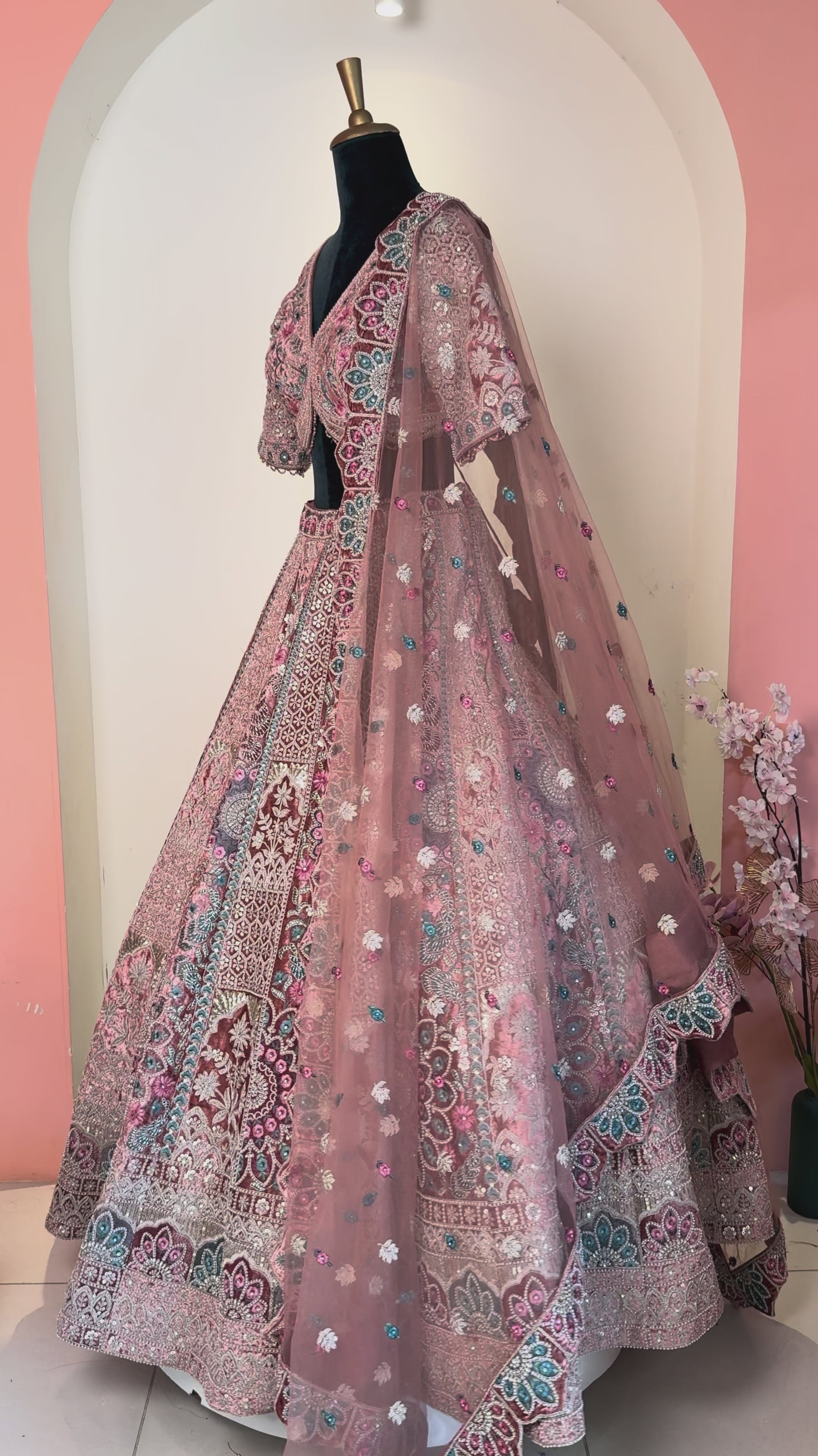 Bridal lehenga